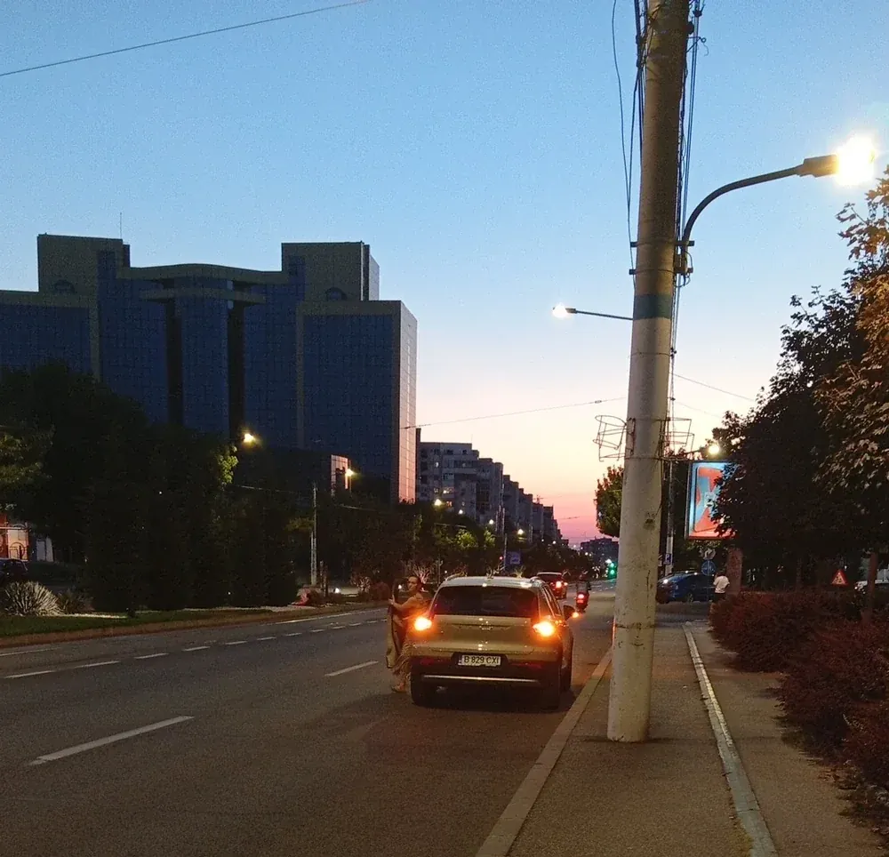 The city